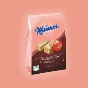 MANNER Winterwaffel Bratapfel Zimt 200g