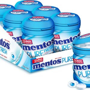 MENTOS GUM PF Fresh mint 6x60g