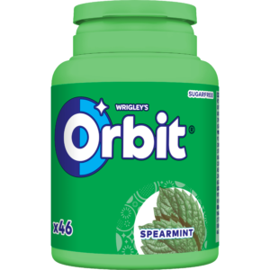 ORBIT BOTTLE Spearmint 64g /24x6/