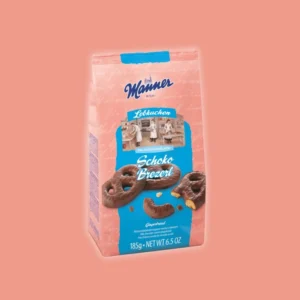 MANNER Lebkuchen Brezerl Milchschok 185g