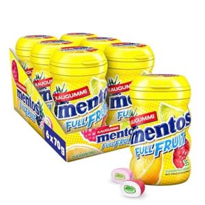 MENTOS GUM PF Fruit Lemon 10x30g