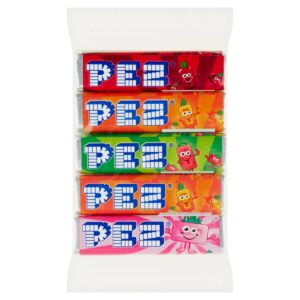 PEZ štangličky ovocné 4+1 zdarma 5x8,5g