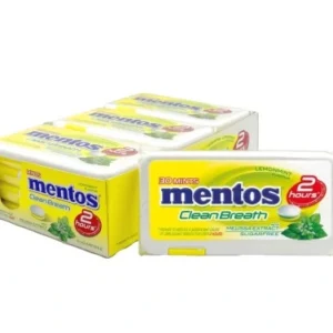 MENTOS CleanBreath Lemon Melissa 12x21g